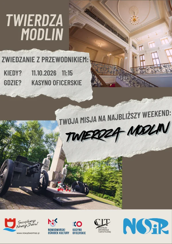Zwiedzanie Twierdzy Modlin z Przewodnikiem